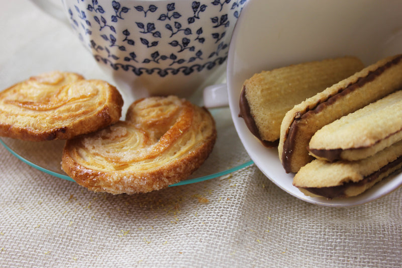 Sharing a few hot tea and tasty biscuit combinations