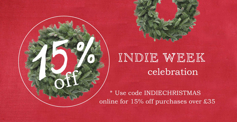 15% discount for Indie Week