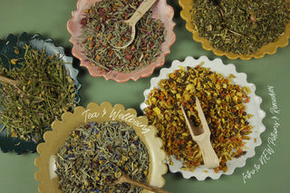 Tea and WELLBEING featuring our new Potions & Remedies Collection