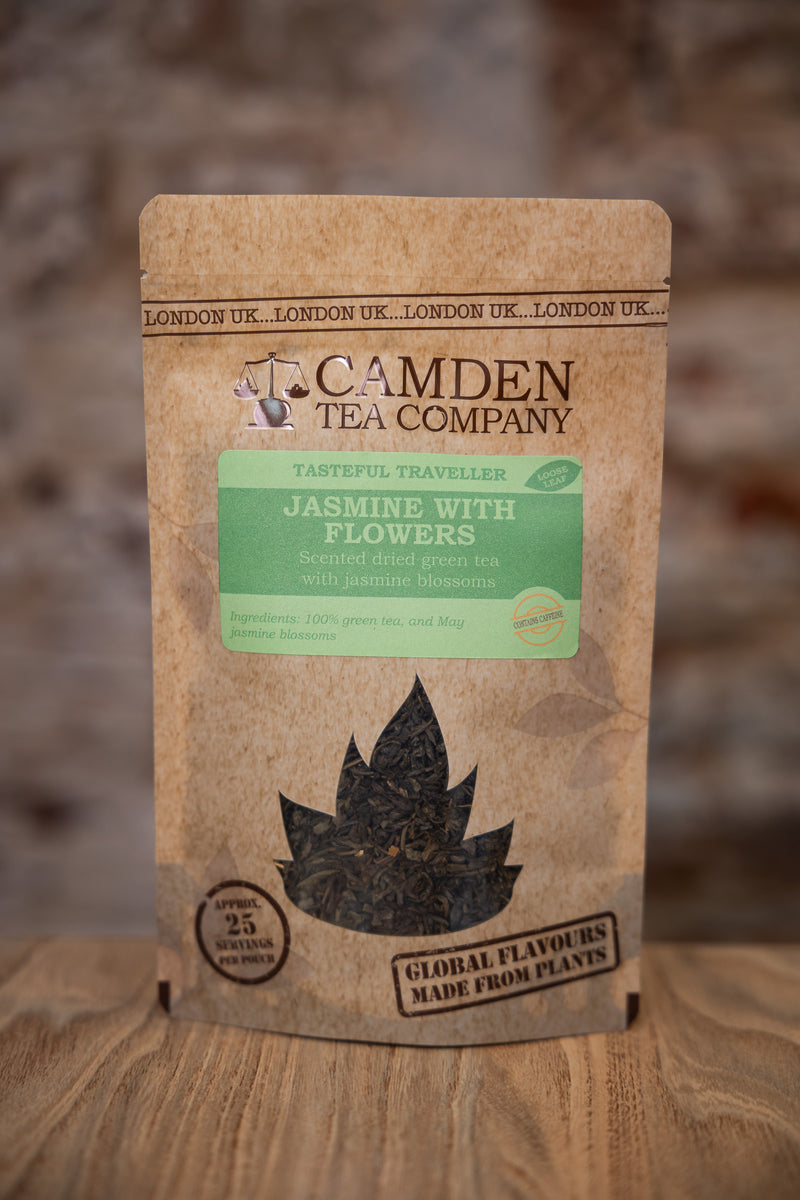 Jasmine with Flowers Tea - Camden Tea Shop