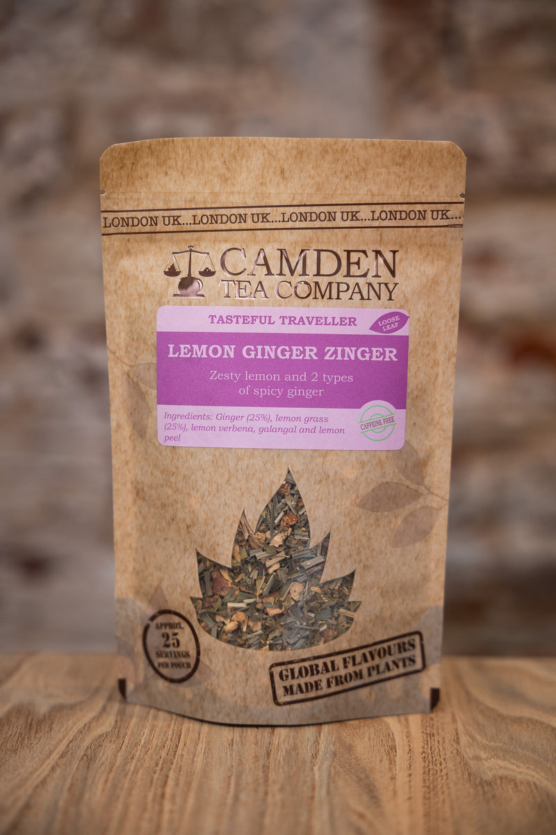 Lemon Ginger Zinger Tea - Camden Tea Shop