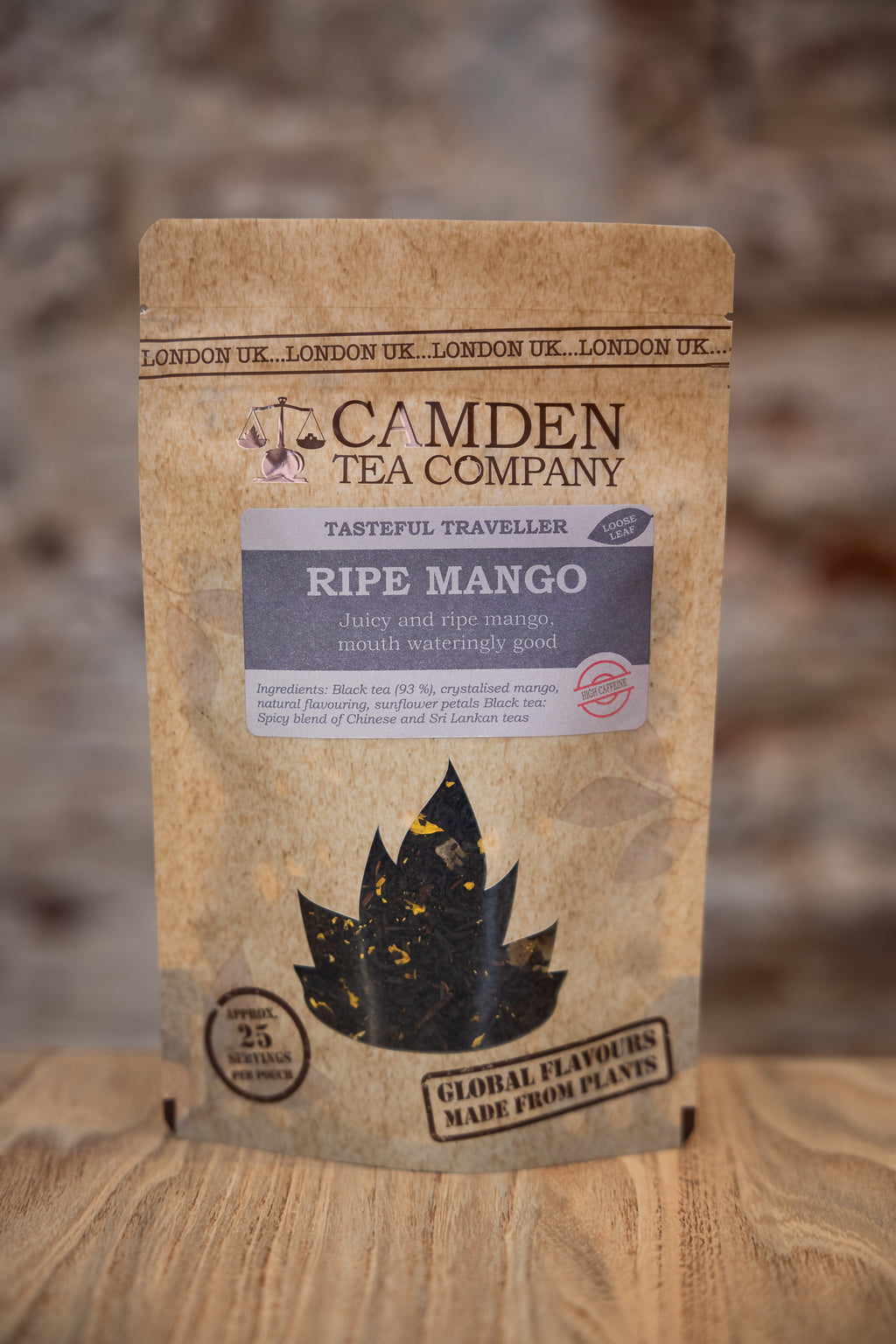 Trader Joe's Mango Flavored Black Tea - 20 Tea Bags (2 Pack)