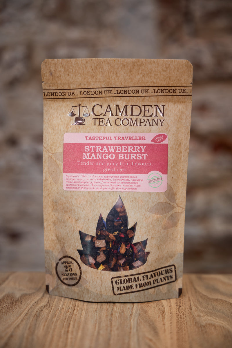 Strawberry Mango Burst Tea - Camden Tea Shop
